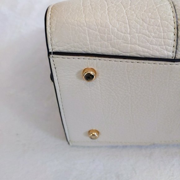 Coach Cream Mercer Satchel Handbag - Picture 9 of 16
